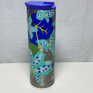 Starbucks Travel Tumbler 16oz Stainless Floral 2020